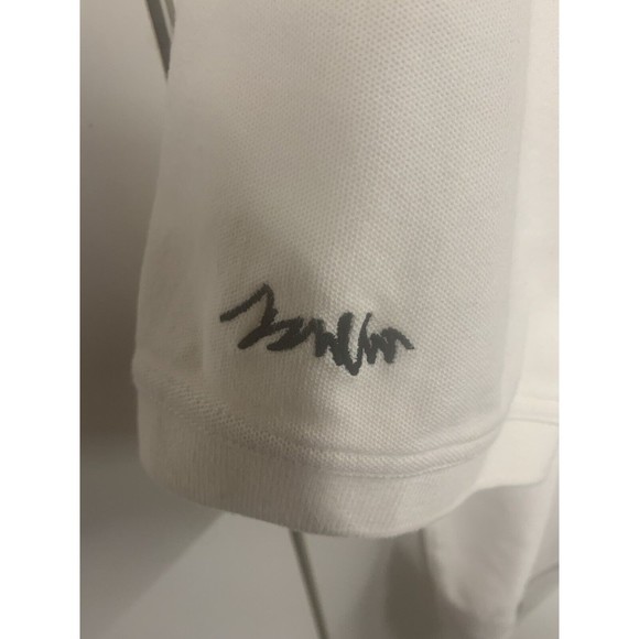 Coogi Mens Polo Shirt Size 3XL White Embroidered Premium Collection Short Sleeve - Picture 9 of 12